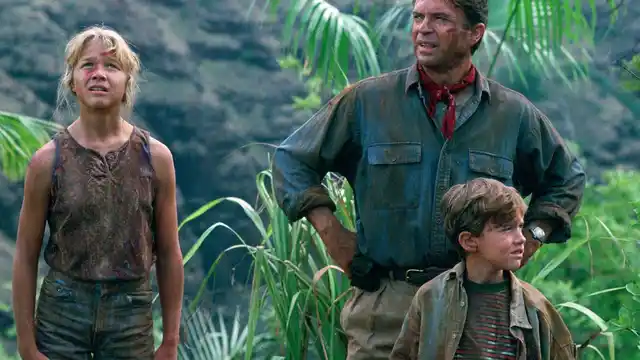 Los protagonistas de 'Jurassic Park'