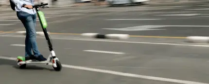 Usuario de patinete eléctrico Usuario de patinete eléctrico