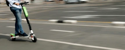 Usuario de patinete eléctrico Usuario de patinete eléctrico