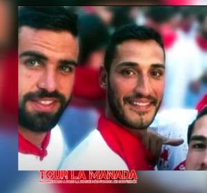 Imagen expuesta en la web del 'tour de La Manada' Imagen expuesta en la web del 'tour de La Manada'