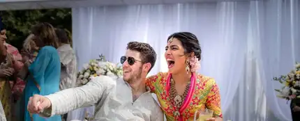 Nick Jonas y Priyanka Chopra en su preboda Nick Jonas y Priyanka Chopra en su preboda