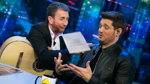 'Hacia Belén va una burra', de Michael Bublé ft. Pablo Motos en 'El Hormiguero 3.0' Vídeo: 'Hacia Belén va una burra', de Michael Bublé ft. Pablo Motos en 'El Hormiguero 3.0'
