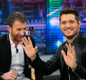 Michael Bublé, sobre su mujer, en 'El Hormiguero 3.0': "Estaba enamorado desde el primer momento y lo sigo estando" Michael Bublé, sobre su mujer, en 'El Hormiguero 3.0': "Estaba enamorado desde el primer momento y lo sigo estando"