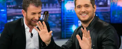 Michael Bublé, sobre su mujer, en 'El Hormiguero 3.0': "Estaba enamorado desde el primer momento y lo sigo estando" Michael Bublé, sobre su mujer, en 'El Hormiguero 3.0': "Estaba enamorado desde el primer momento y lo sigo estando"
