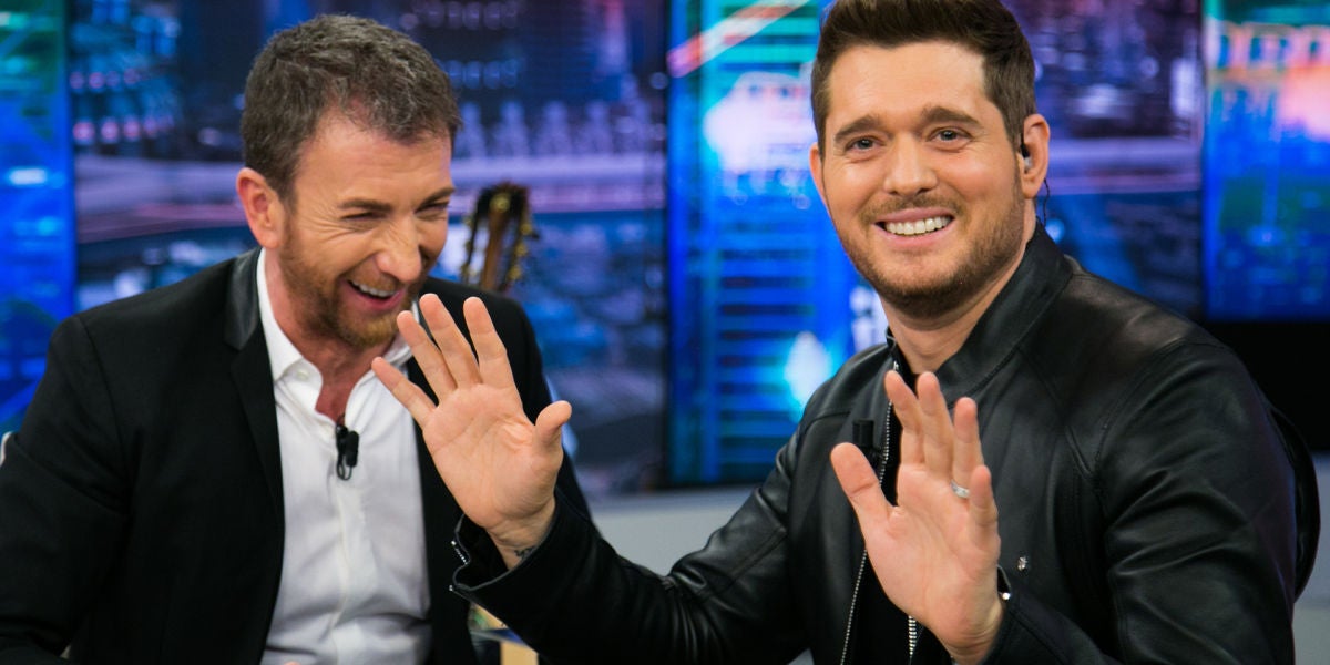 Michael Bublé, sobre su mujer, en 'El Hormiguero 3.0': "Estaba enamorado desde el primer momento y lo sigo estando"