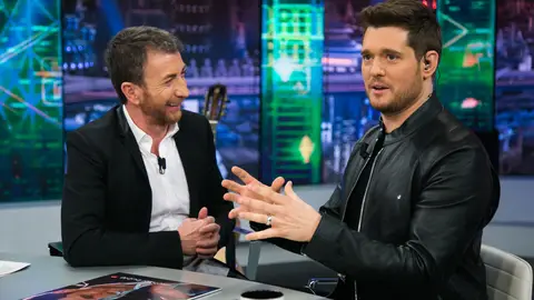 Michael Bublé asegura en 'El Hormiguero 3.0' que su banda sonora es buena para tener sexo Vídeo: Michael Bublé asegura en 'El Hormiguero 3.0' que su banda sonora es buena para tener sexo