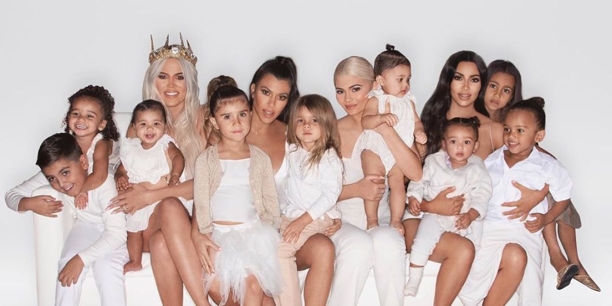 El posado navideño de las Kardashian