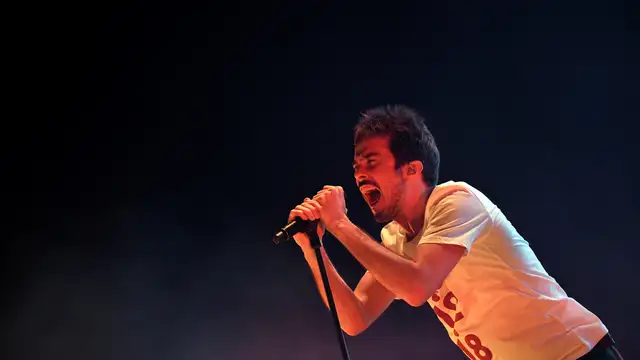 Pucho en el concierto de Vetusta Morla en el WiZink Center