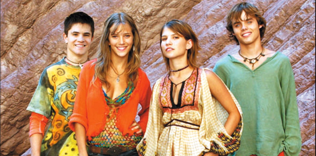 Los protagonistas de Rebelde Way