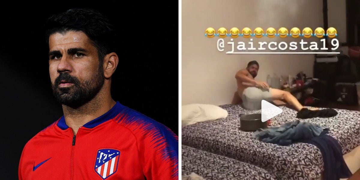 La broma de Diego Costa a su hermano Jair