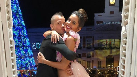 Dabiz Mu&ntilde;oz y Cristina Pedroche tras las Campanadas 2019