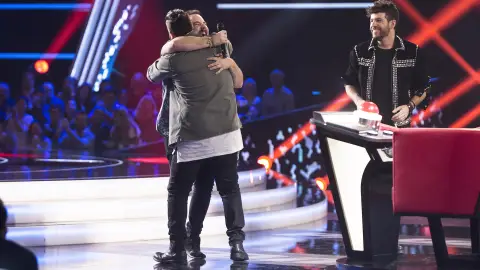 VÍDEO: Antonio Orozco inaugura su equipo con Juanfra Anguita Audiciones a ciegas en La Voz