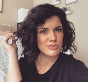La presentadora de televisión Bre Payton La presentadora de televisión Bre Payton