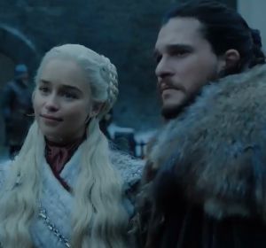 Daenerys y Jon Snow en la última temporada de 'Juego de Tronos' Daenerys y Jon Snow en la última temporada de 'Juego de Tronos'