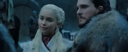 Daenerys y Jon Snow en la última temporada de 'Juego de Tronos' Daenerys y Jon Snow en la última temporada de 'Juego de Tronos'