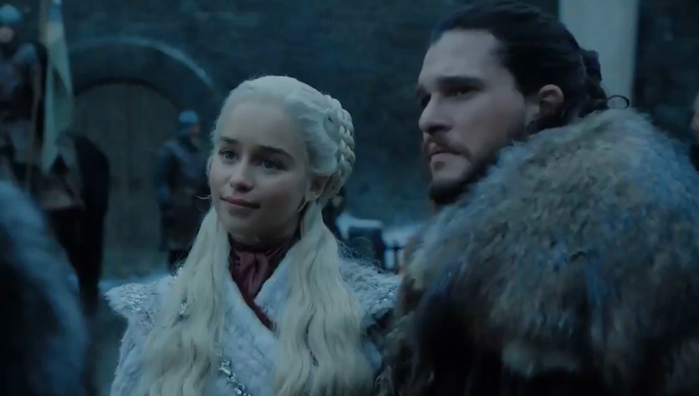 Daenerys y Jon Snow en la última temporada de 'Juego de Tronos'