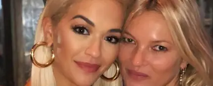 Rita Ora y Kate Moss Rita Ora y Kate Moss