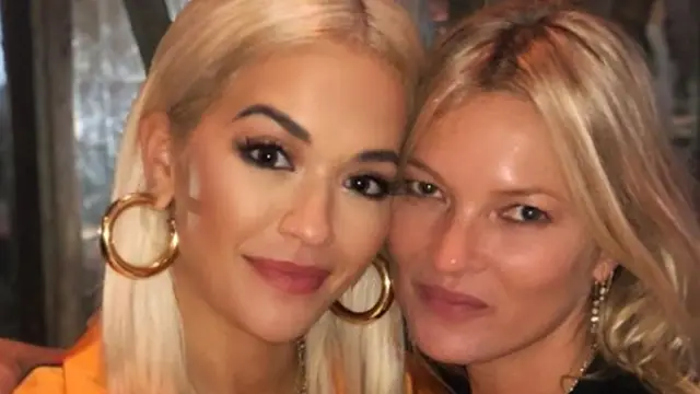 Rita Ora y Kate Moss