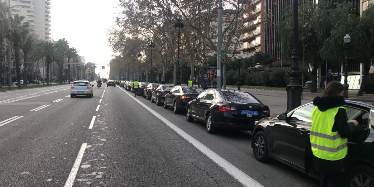 Vehículos VTC en Barcelona