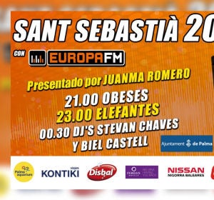 Escenario Europa FM en las fiestas de Sant Sebastià 2019 Escenario Europa FM en las fiestas de Sant Sebastià 2019