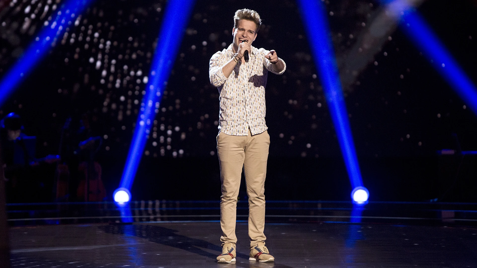 José Luis Cantero canta ‘Se supone’ de Luis Fonsi en las ‘Audiciones a ciegas’ de ‘La Voz’