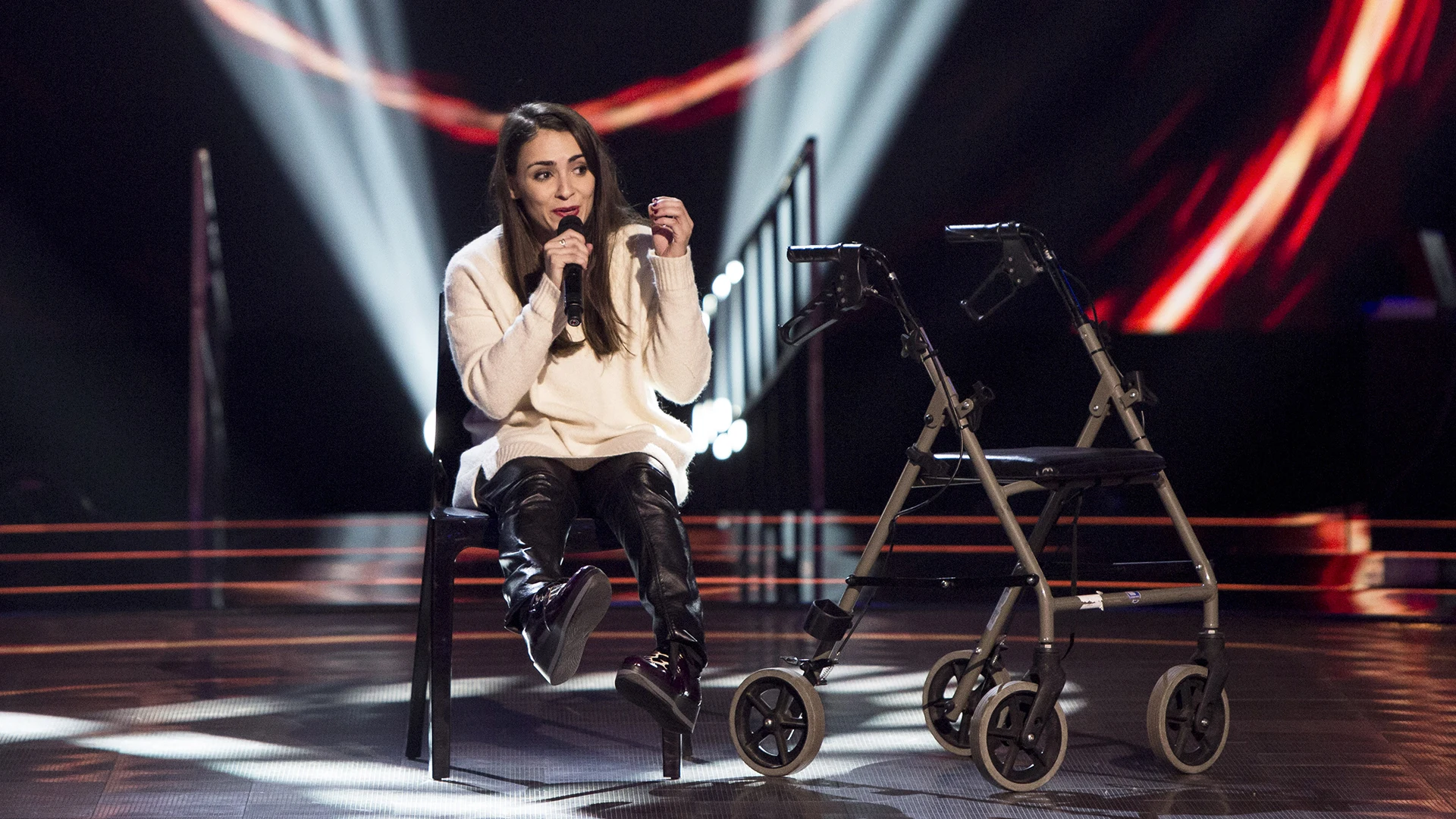 Miriam Fernández canta ‘Con las ganas’ en las ‘Audiciones a ciegas’ de ‘La Voz’