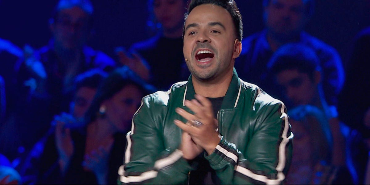 Luis Fonsi en las 'Audiciones a ciegas' de 'La Voz'