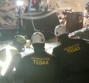 Así se ha producido la cuarta voladura en el pozo donde cayó Julen Así se ha producido la cuarta voladura en el pozo donde cayó Julen