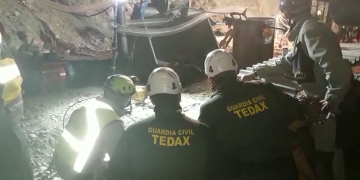 Así se ha producido la cuarta voladura en el pozo donde cayó Julen