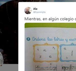 El tuit de la genial respuesta de un niño andaluz en un ejercicio de clase El tuit de la genial respuesta de un niño andaluz en un ejercicio de clase