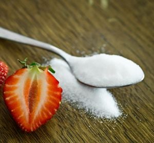 Fresas con azúcar Fresas con azúcar