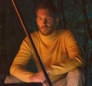 Calvin Harris en el videoclip de 'Giant' Calvin Harris en el videoclip de 'Giant'