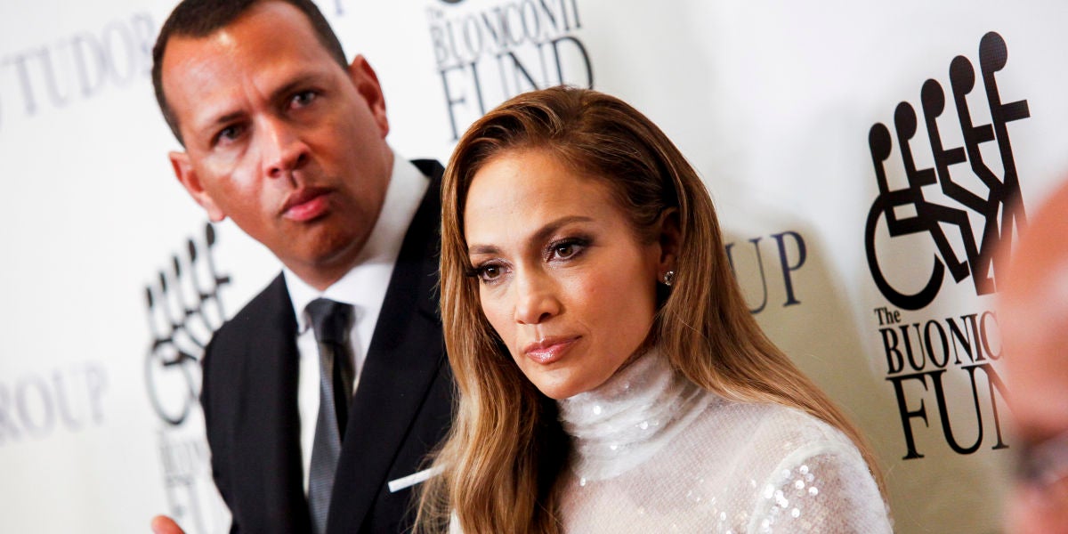 Jennifer Lopez y novio Álex Rodríguez