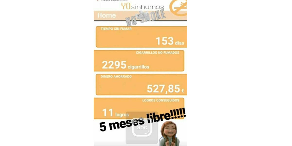 Paula Echevarría celebra que lleva 5 meses sin fumar