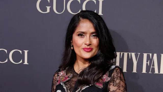 Salma Hayek en los Premios Vanity Fair 2018