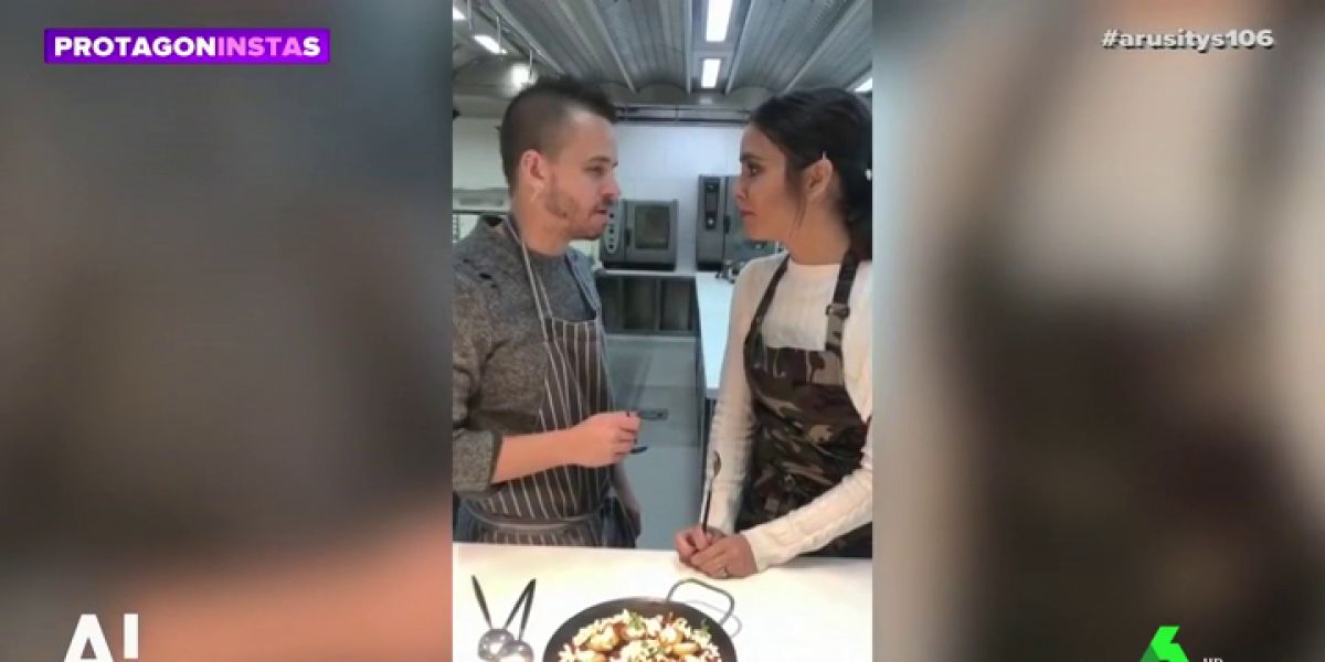 Cristina Pedroche y Dabiz Muñoz nos sorprenden con una nueva receta: "Aunque esté muy bueno, no es gracias a ti"