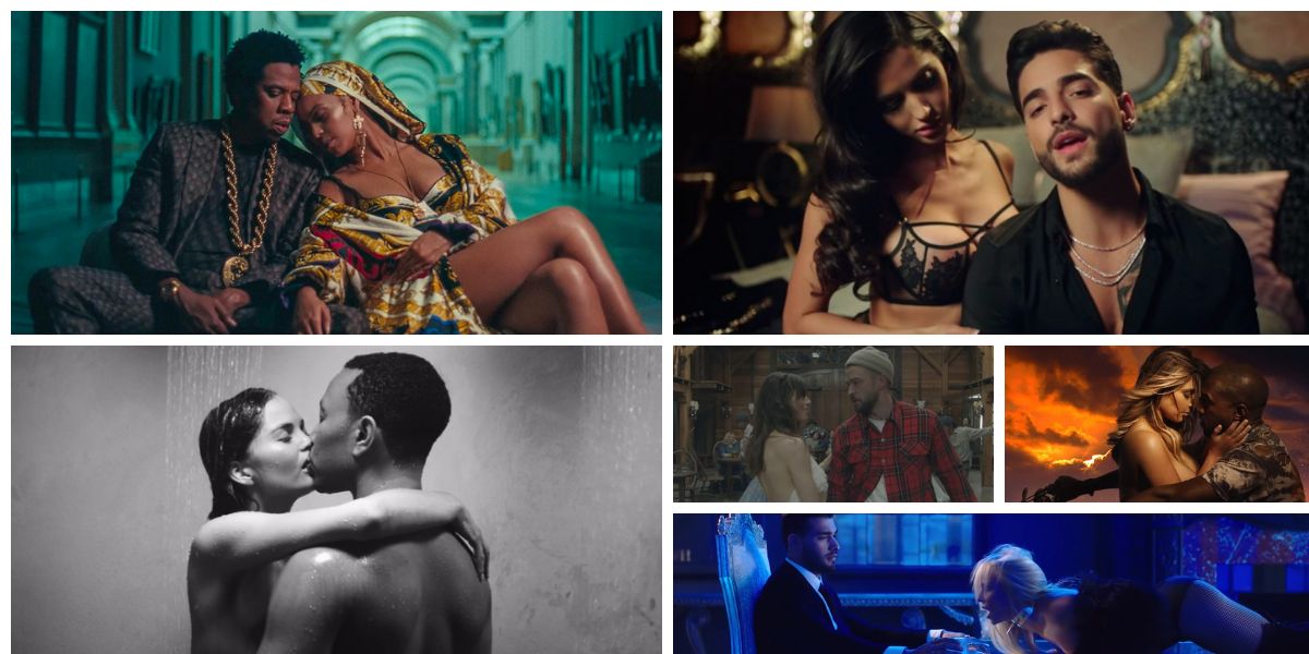 Videoclips protagonizados por cantantes con sus parejas