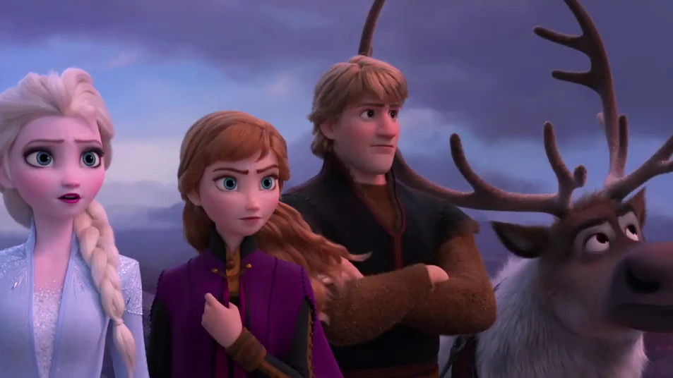 Los protagonistas de 'Frozen 2'