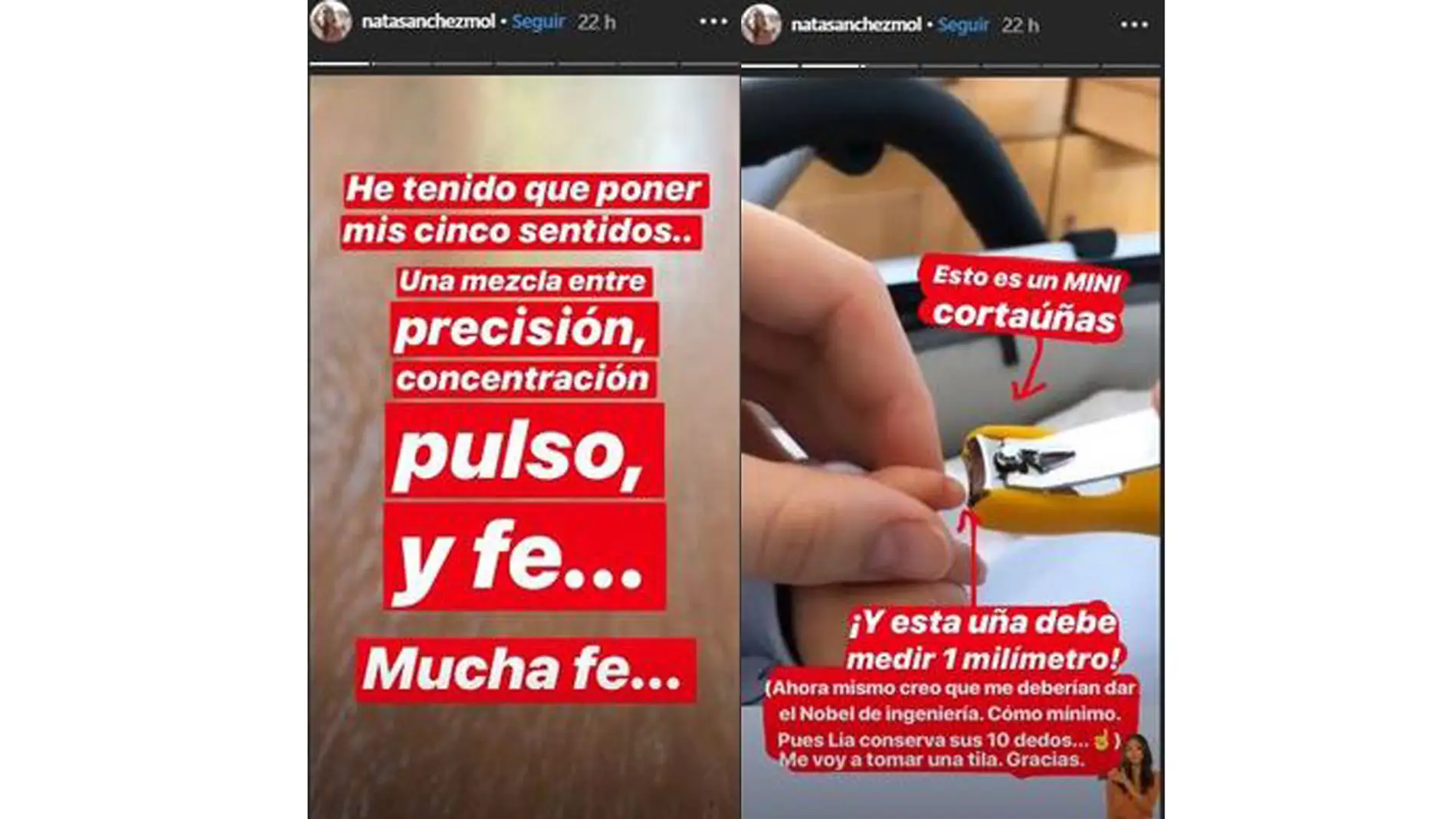 Instagram Natalia Sánchez