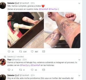 Captura del tuit de @Sab4teR Captura del tuit de @Sab4teR