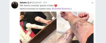 Captura del tuit de @Sab4teR Captura del tuit de @Sab4teR
