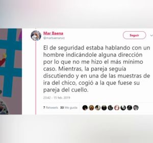 Una joven comparte cómo es testigo de una agresión machista en el Metro de Madrid, pero no lo puede denunciar Una joven comparte cómo es testigo de una agresión machista en el Metro de Madrid, pero no lo puede denunciar