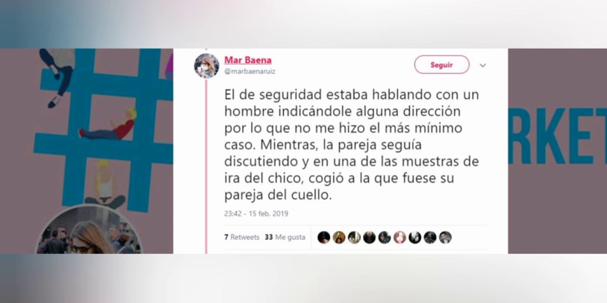 Una joven comparte cómo es testigo de una agresión machista en el Metro de Madrid, pero no lo puede denunciar