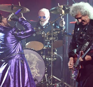 'Queen' en unos de sus últimos conciertos 'Queen' en unos de sus últimos conciertos