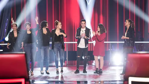 VÍDEO: Antonio Orozco roba a Les Fourchettes, el cuarteto se clasifica para la Batalla Final de ‘La Voz’ VÍDEO: Antonio Orozco roba a Les Fourchettes, el cuarteto se clasifica para la Batalla Final de ‘La Voz’