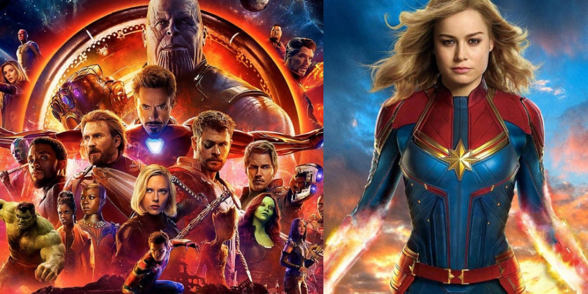 Los Vengadores y Capitana Marvel, a punto de unirse