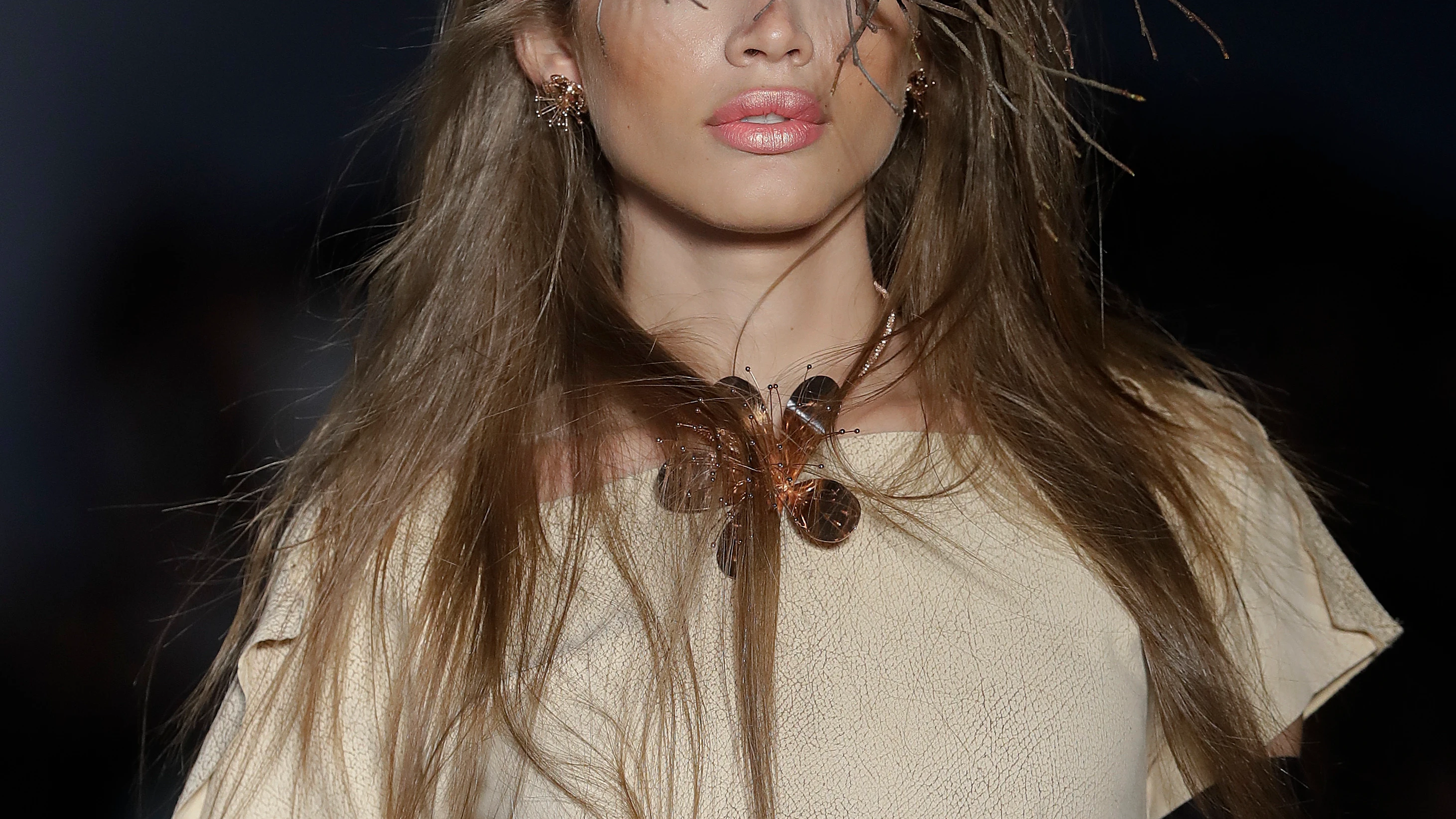 Valentina Sampaio en la New York Fashion Week Valentina Sampaio