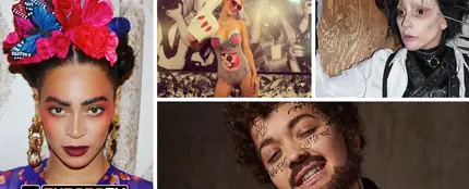 Los espectaculares disfraces de Beyoncé, Paris Hilton, Lady Gaga y Rita Ora Los espectaculares disfraces de Beyoncé, Paris Hilton, Lady Gaga y Rita Ora