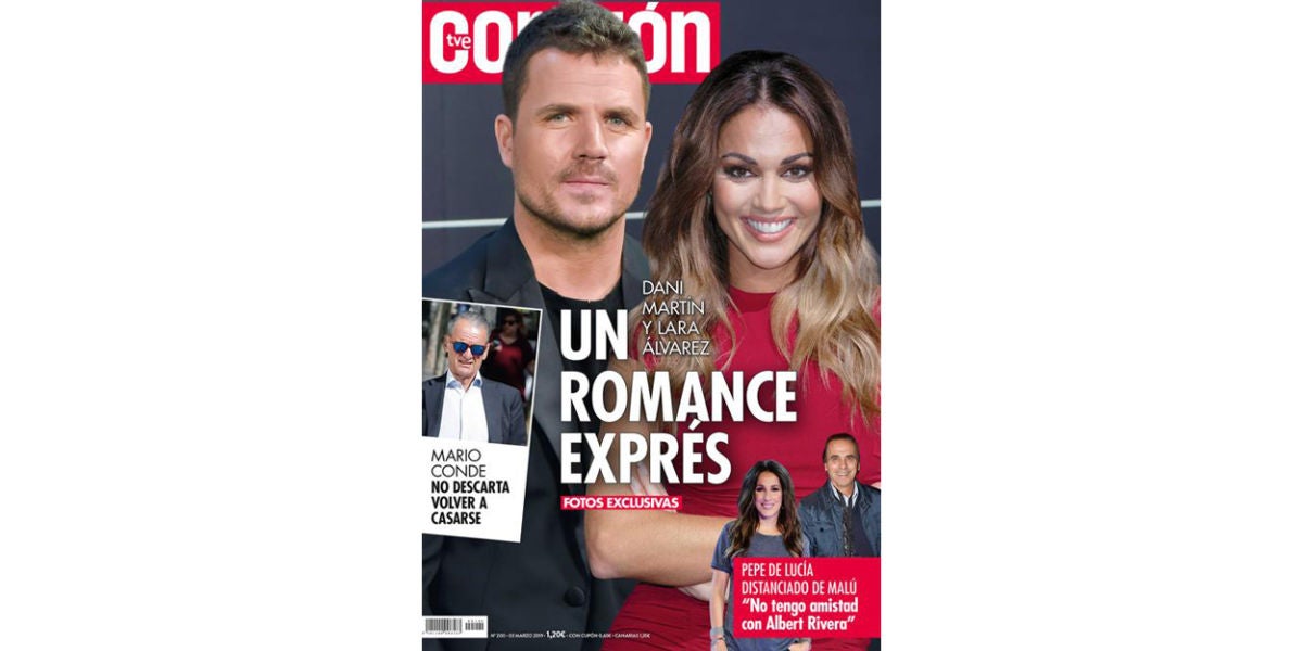 El romance exprés de Dani Martín y Lara Álvarez