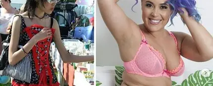 La imagen que muestra cómo Megan Jayne Crabbesuperó la anorexia. La imagen que muestra cómo Megan Jayne Crabbesuperó la anorexia.